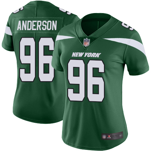 New York Jets Limited Green Women Henry Anderson Home Jersey NFL Football 96 Vapor Untouchable